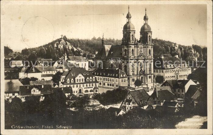 Goessweinstein Kirche Gasthof Distler