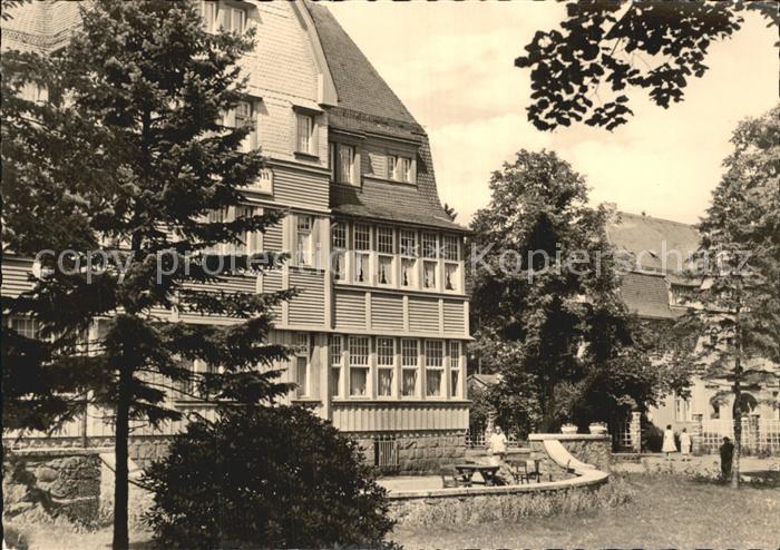 Benneckenstein Harz Erholungsheim Wilhelm Bahnik