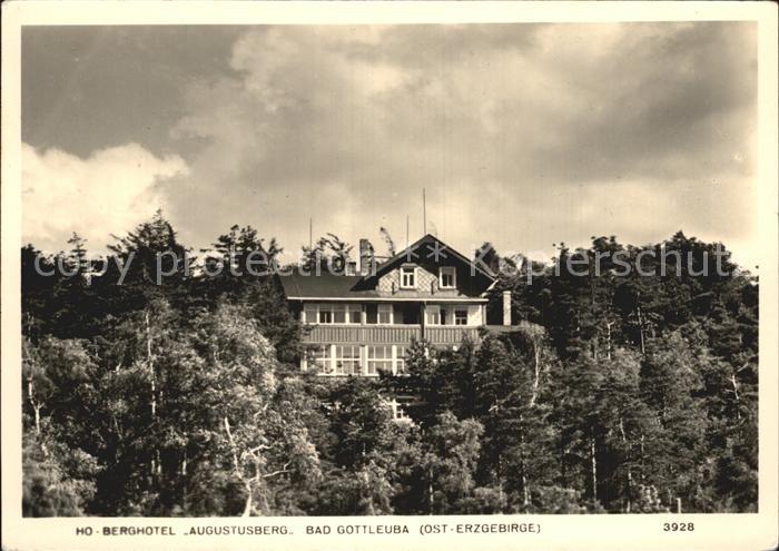 Bad Gottleuba-Berggiesshuebel HO-Berghotel Augustusberg