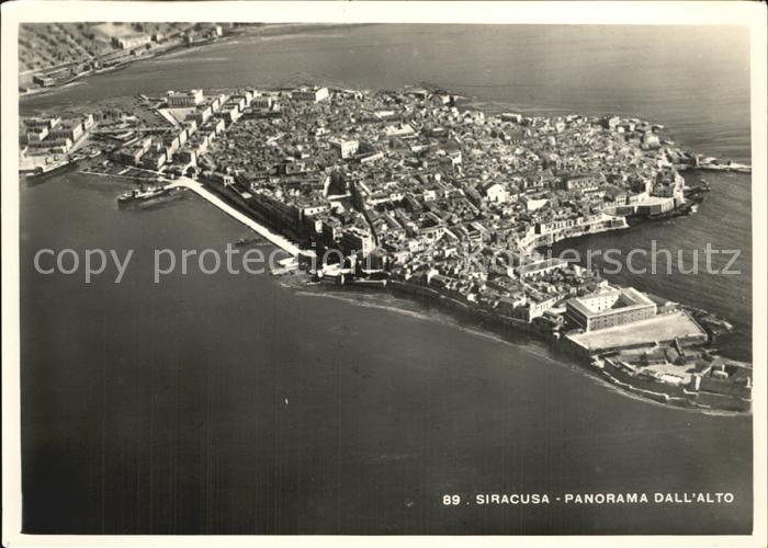Siracusa Fliegeraufnahme