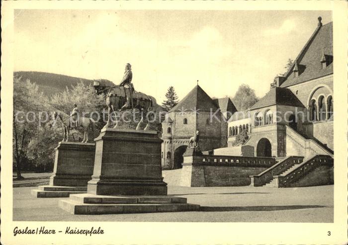 GOSLAR Harz Niedersachsen Kaiserplatz