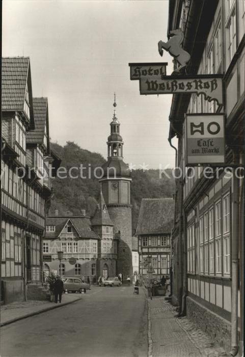Stolberg Harz Marktturm Hotel Weisses Ross