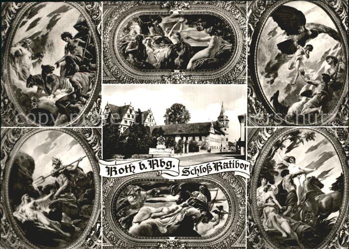 Roth Nuernberg Eckengemaelde Prunksaal Schloss Ratibor