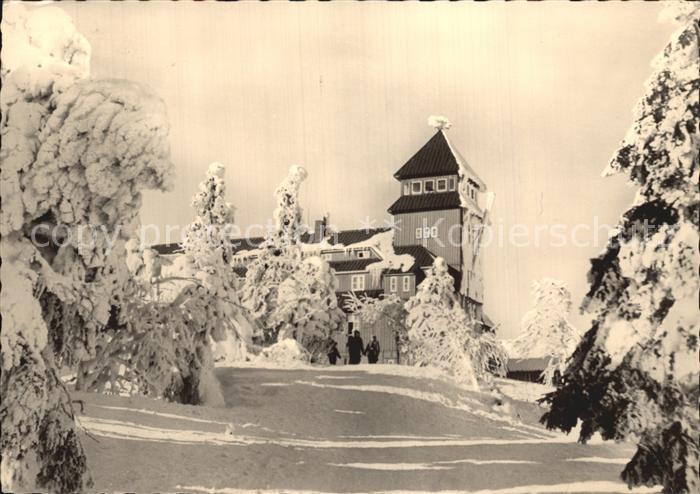 Oberwiesenthal Erzgebirge Fichtelberghaus