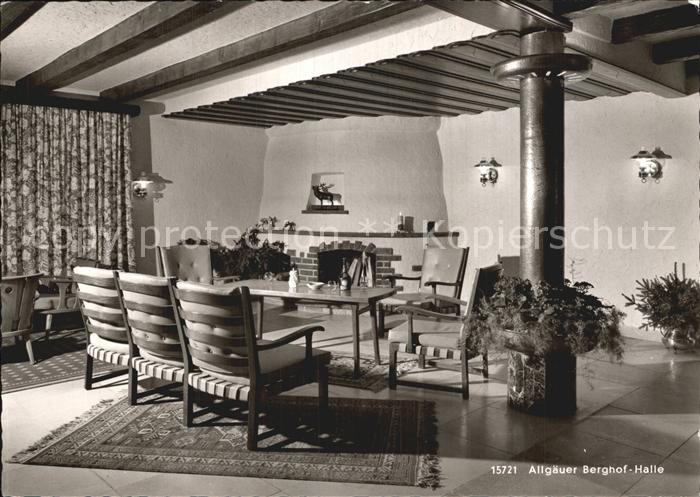 Sonthofen Oberallgaeu Allgaeuer Berghof Halle