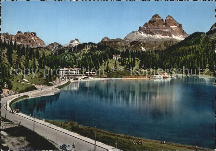 Lago di Misurina Tre Cime di Lavaredo