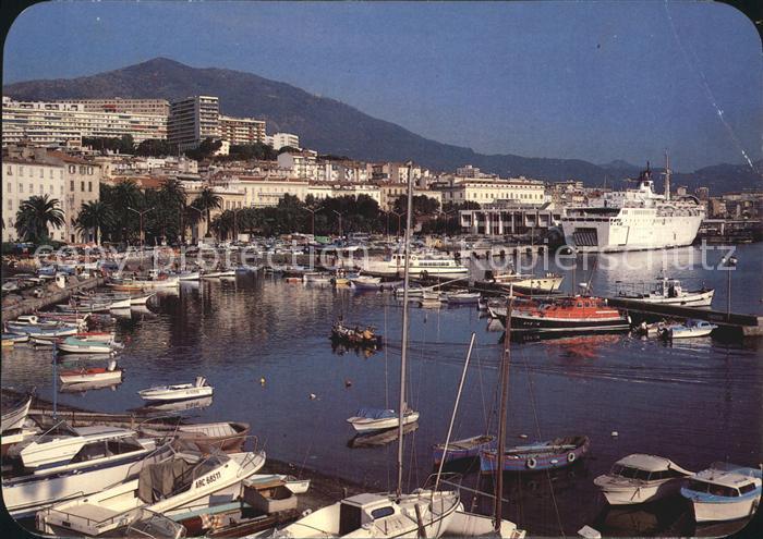Ajaccio Hafen Faehre
