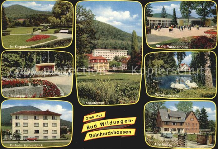 Reinhardshausen Sanatorium Kurheim Sonnenblick Alte Muehle