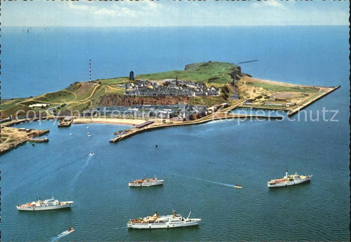 HELGOLAND Insel Schleswig-Holstein Reede Insel