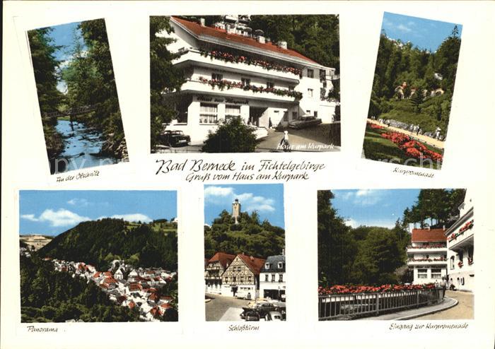 Bad Berneck Kurpromenade Schlossturm oelschnitz