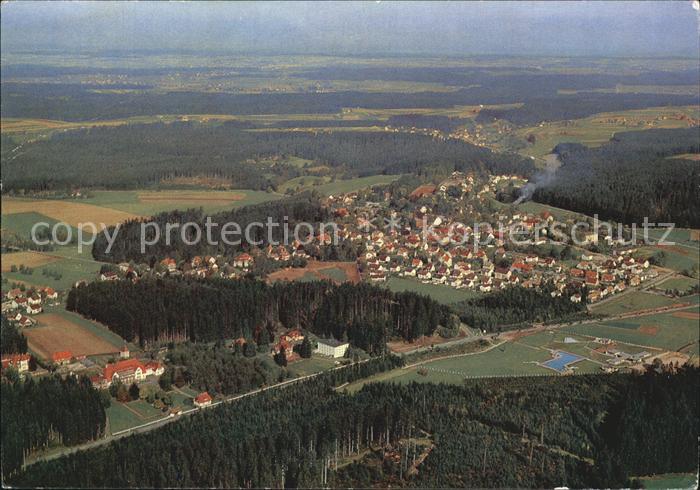 Koenigsfeld Schwarzwald Fliegeraufnahme