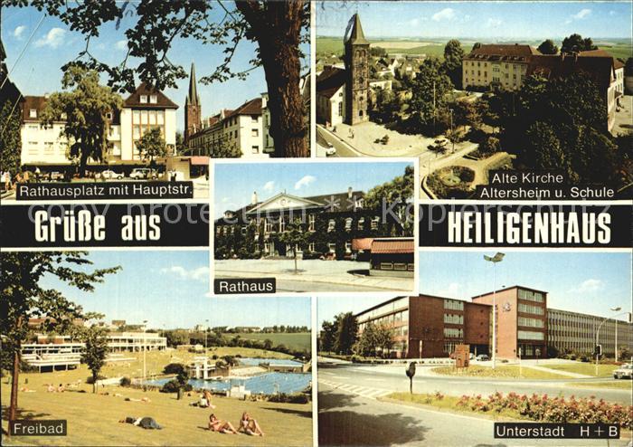 Heiligenhaus Mettmann Alte Kirche Rathausplatz Hauptstrasse