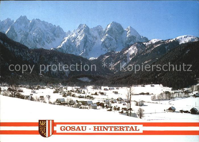 Gosau Oberoesterreich Hintertal Dachstein