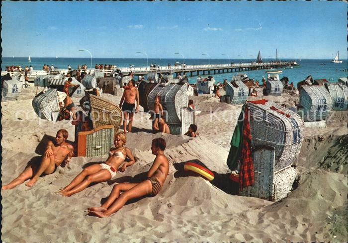 Groemitz Ostseebad Strand Seebruecke