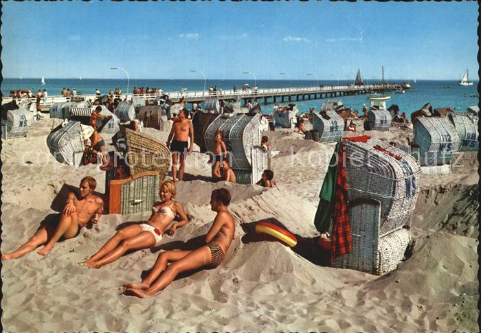 Groemitz Ostseebad Strand Seebruecke