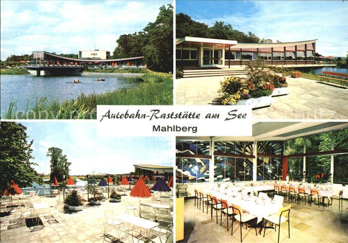 Mahlberg Baden Autobahn-Raststaette am See