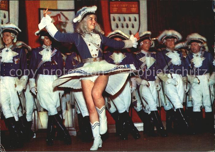 Koeln Rhein Mariechentanz Blauen-Funken