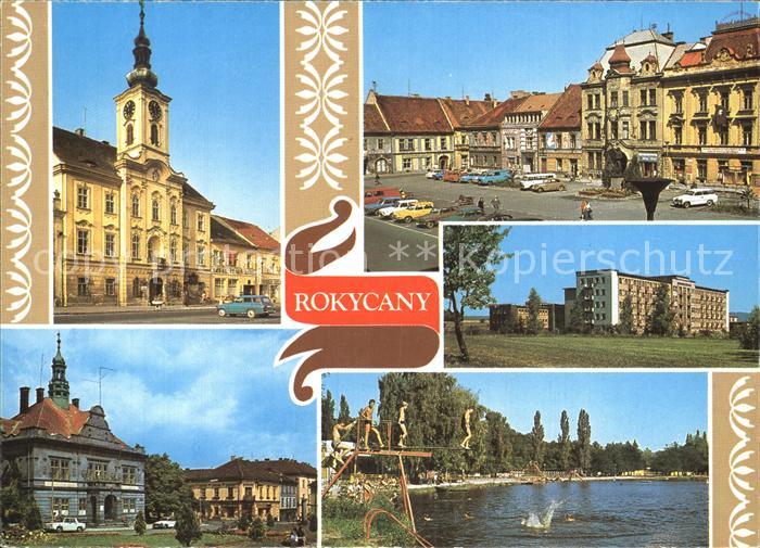 Rokycany Rude armady Koupaliste Namesti 5. kvetna
