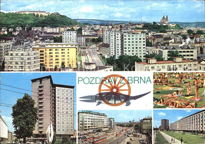 Brno Bruenn Interhotel Continental Koupaliste Hotel Druzba