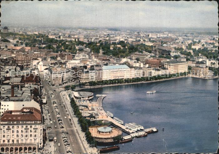 HAMBURG  CITY Jungfernstieg Binnenalster