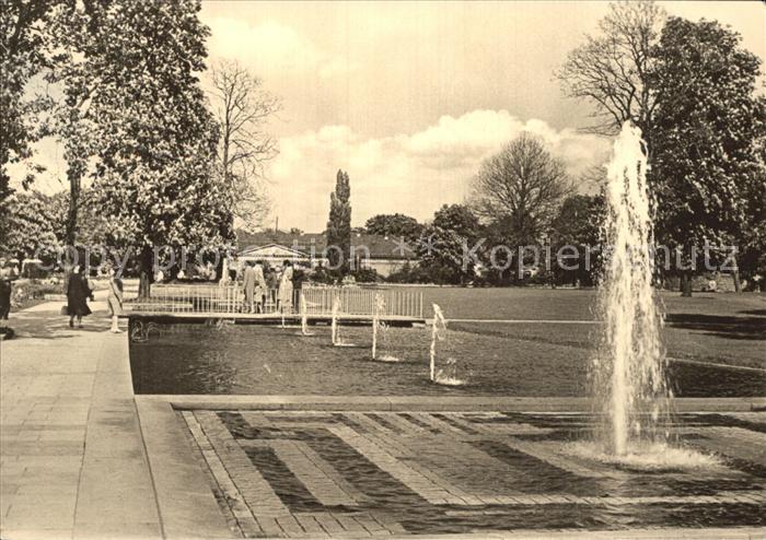 ERFURT  CITY Ausstellungsgelaende Iga Wasserachse Wasserpflanzen