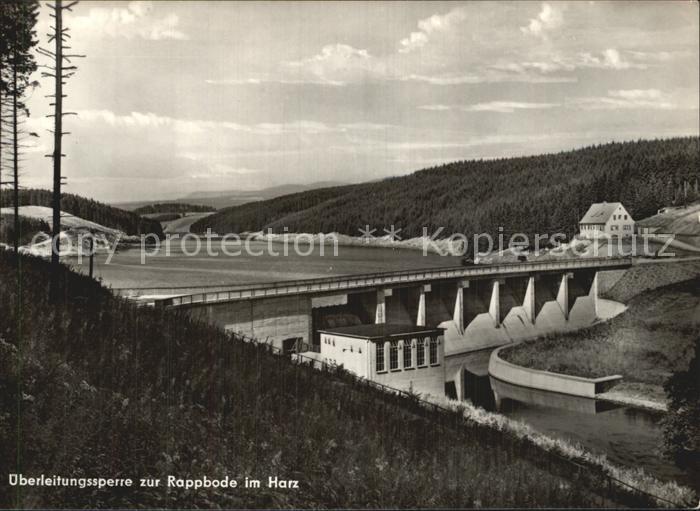 Rappbodetalsperre ueberleitungssperre