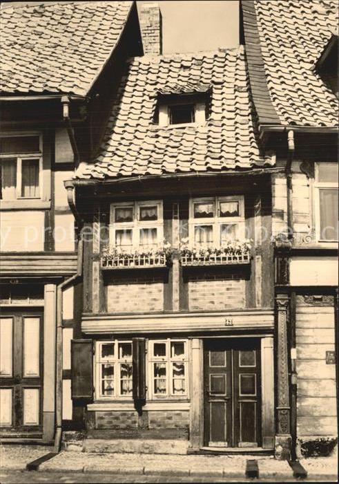 Wernigerode Harz Kleinste Haus