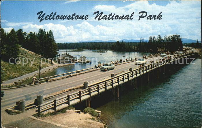 Yellowstone National Park Fishing bridge
