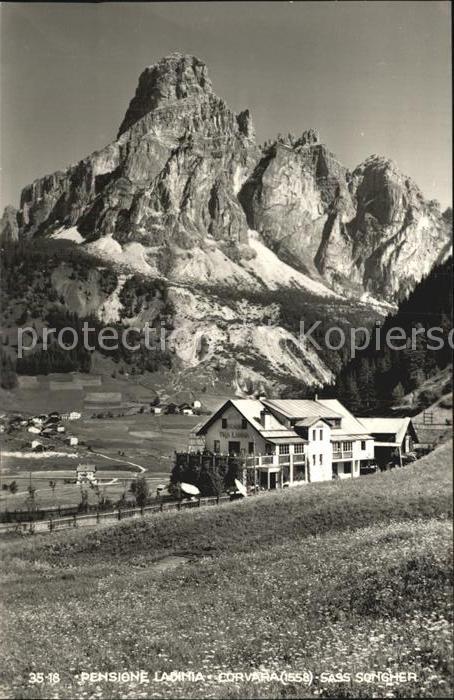 Corvara Pustertal Suedtirol Pension Ladinia Sass Songner