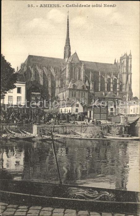 Amiens Cathedrale cote Nord