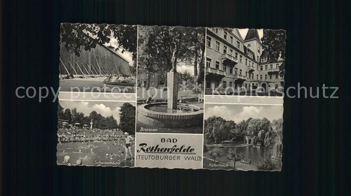 Bad Rothenfelde Teutoburger Wald Gradierwerk Kahnteich