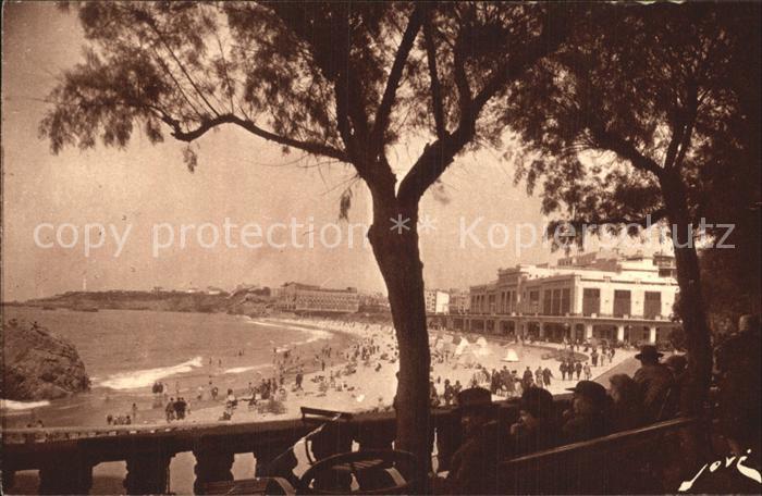 Biarritz Pyrenees Atlantiques Grande Plage casino Municipal