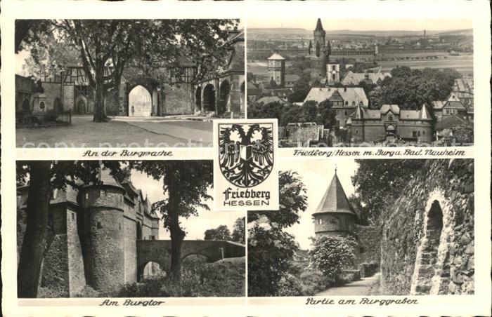 Friedberg Hessen Burgtor Burggraben Bad Neuheim