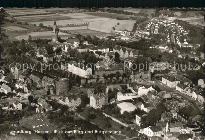 Friedberg Hessen Burg Burgsiedlung