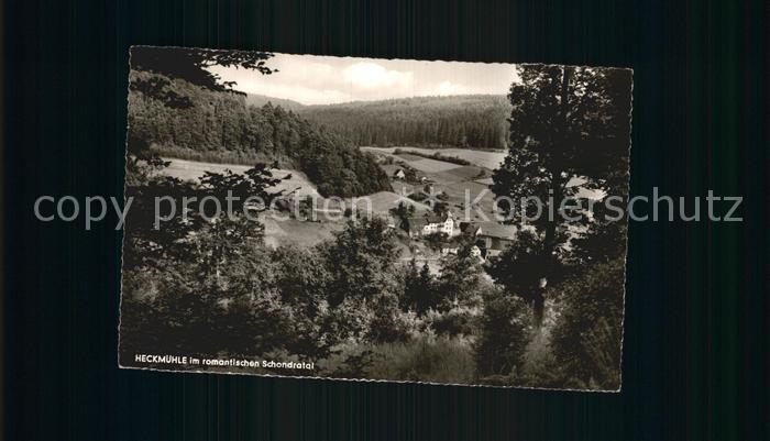 Gemuenden Main Heckmuehle Schondratal