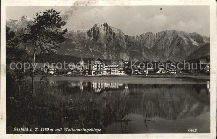 Seefeld Tirol Wettersteingebirge