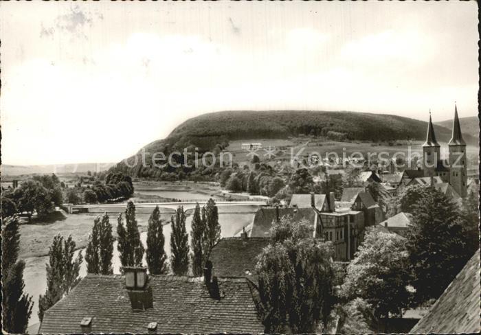 Hoexter Weser Rabenklippen Marienkirche