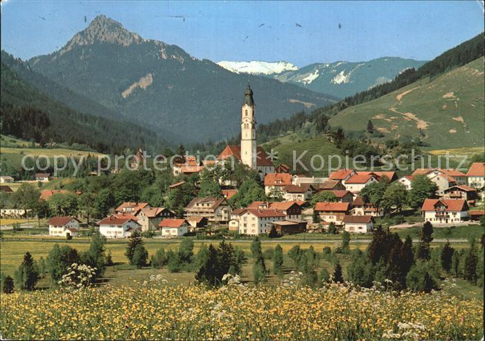 Pfronten Ostallgaeu Bayern mit Sorgschrofen