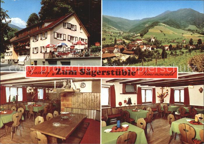 Simonswald Gasthaus Zum Saegerstueble