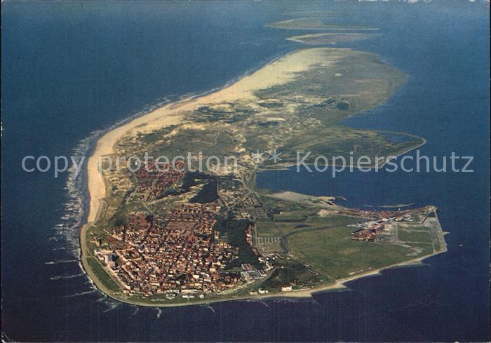 Norderney Nordseebad Fliegeraufnahme Insel