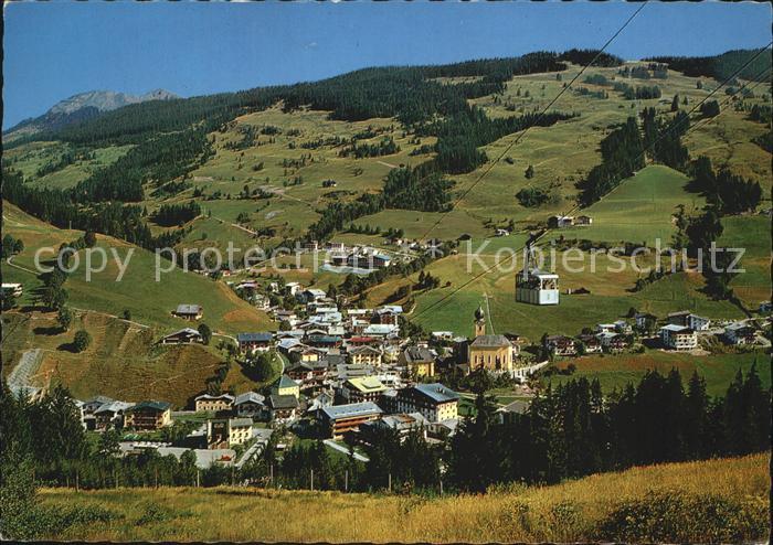 Saalbach-Hinterglemm Fliegeraufnahme
