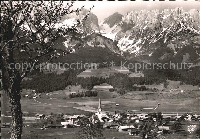 Ellmau Tirol mit Wildem Kaiser