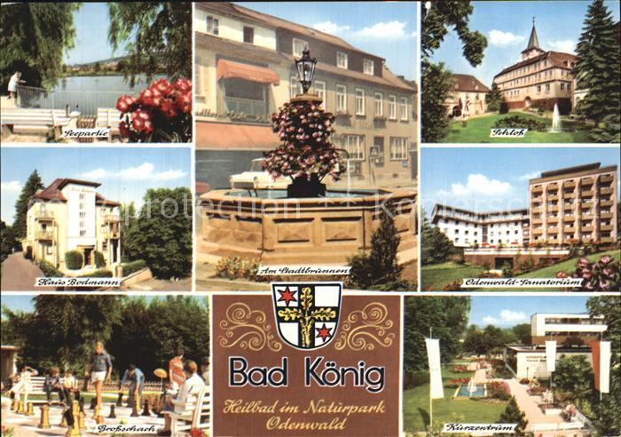 Bad Koenig Odenwald Heilbad mit Naturpark Schlosss