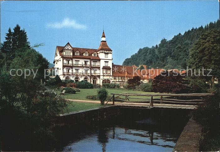 Bad Herrenalb Moenchs Posthotel mit Kurpark