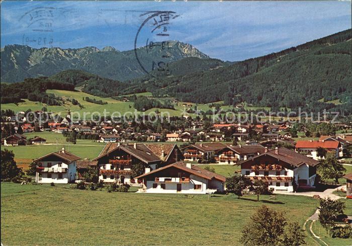 Inzell Traunstein Bayern mit Hochfelln