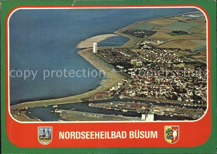 Buesum Nordseebad Fliegeraufnahme