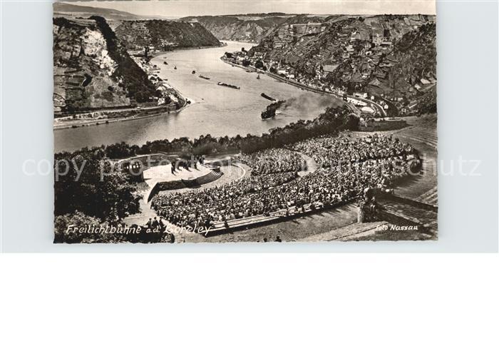 Loreley Lorelei Freilichtbuehne Rheinpartie