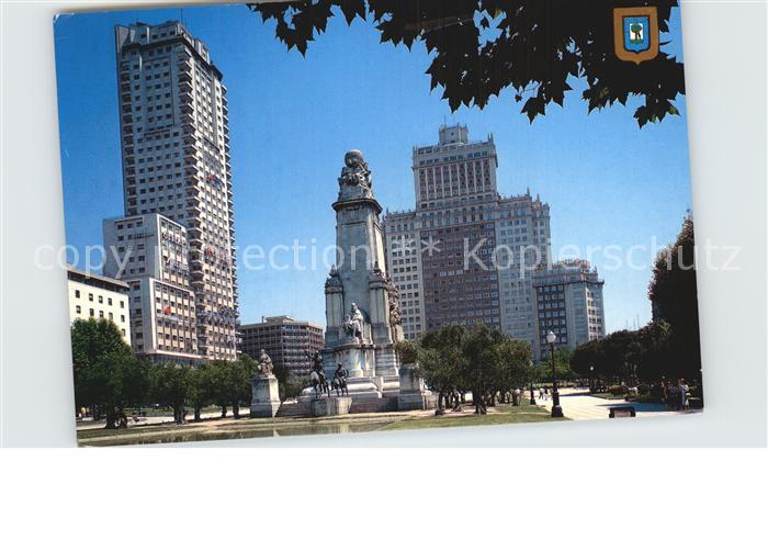 Madrid Spain Plaza Espana