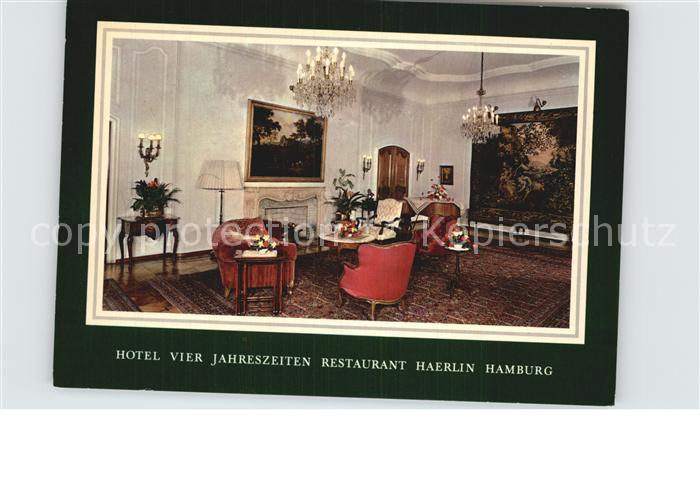 HAMBURG  CITY Hotel Vier Jahreszeiten Restaurant Haerlin