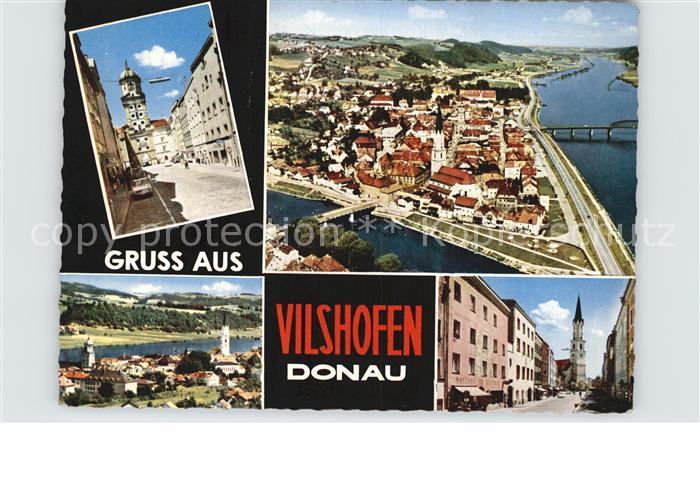 Vilshofen Donau Fliegeraufnahme